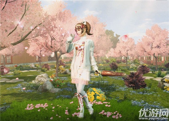 明日之后樱落物语时装怎么获得 新时装樱落物语效果展示